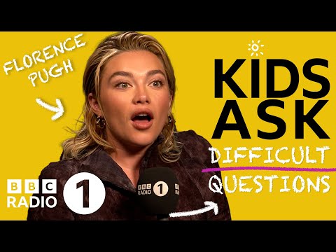 Who was your first boyfriend?? | Florence Pugh plays Kids Ask