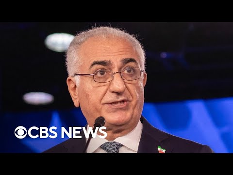 Iran's exiled crown prince urges U.S. to "stay the course"