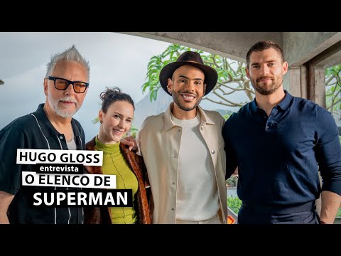 Hugo Gloss entrevista diretor e elenco de "Superman"
