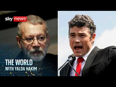 Iran's security chief killed in strikes - as senior US official quits | The World with Yalda Hakim