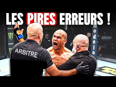 Quand les Arbitres se FOIRENT ▶️ Les pires erreurs d'arbitrage en MMA !