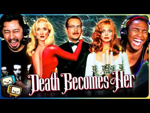 DEATH BECOMES HER (1992) Movie Reaction | Meryl Streep, Bruce Willis, Goldie Hawn w/ Jaby Koay