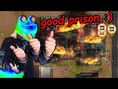 Building the most 𝙝𝙪𝙢𝙖𝙣𝙚 Prison in Prison Architect