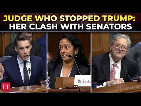 Judge Sooknanan, who blocked Trump child deportations; Recall her clash with Sen Kennedy and Hawley