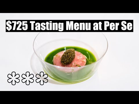 Our Most Expensive Meal Ever – The Three Michelin Starred Restaurant Per Se in New York