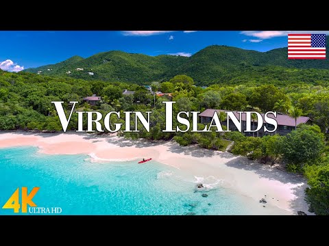 US Virgin Islands 4K Ultra HD • Stunning Footage, Scenic Relaxation Film with Calming Music.