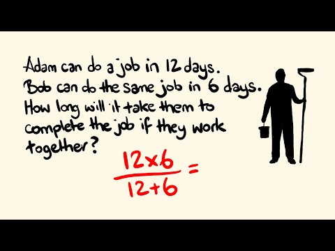 How to solce Time and Work problems easily in 5 seconds!