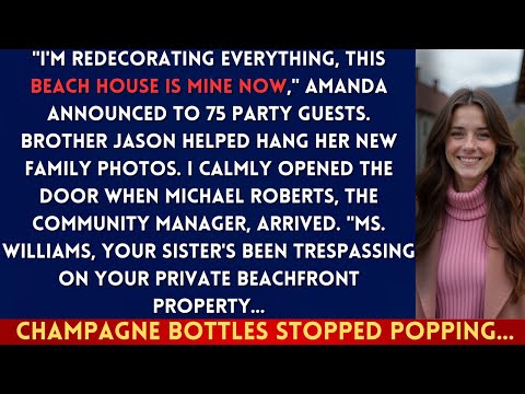 Sister Claimed 'This Beach House Is Mine'—Then The Property Manager Knocked...