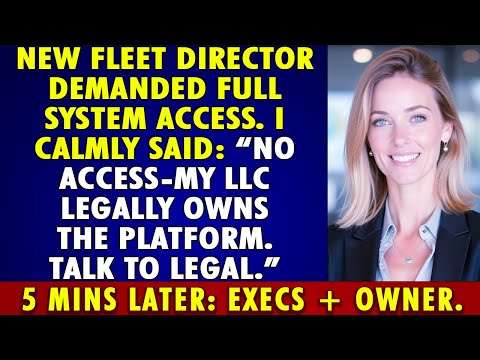 New director demanded FULL ACCESS-I said NO, it’s OWNED by my LLC… then it hit the EXECUTIVES