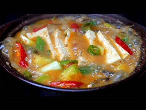 "Summer Doenjang Jjigae" is recognized when cooked like this.