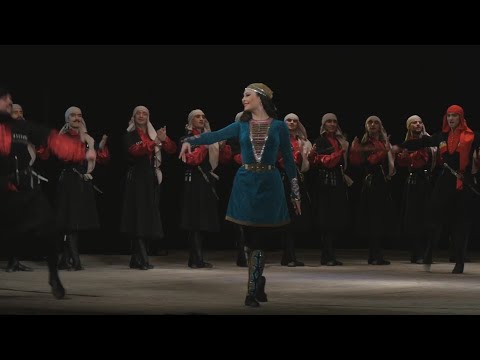 Dance of the Black Sea Circassians by Kabardinka