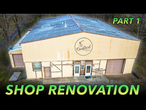 RENOVATING My 50 Year Old Workshop Part 1 : Demolition & Waterproofing
