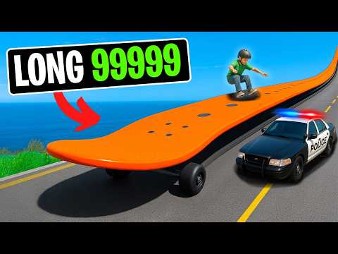 Every Time I Crash, My Skateboard Gets Longer in GTA 5