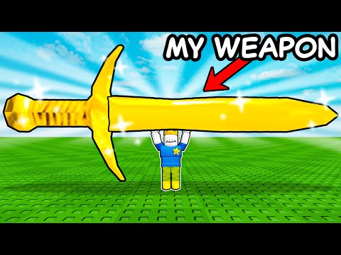getting the MOST OVERPOWERED WEAPON in Roblox cut a garden...
