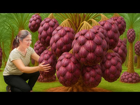 Harvesting Giant Artichoke - Rock Sugar Soaking | Slow-Cooked Sweet Remedy from the Countryside
