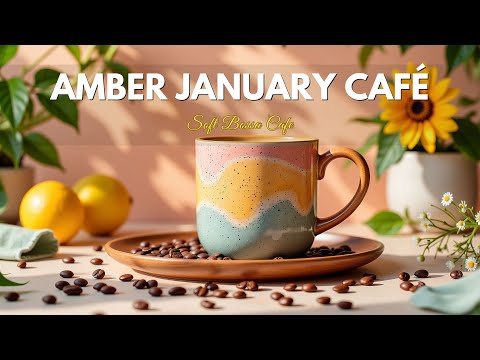 Amber November Café ☕ Smooth Bossa Nova Jazz Tunes for Autumn Dreams & Serene Inspiration