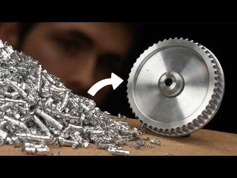 Can I make a precision component from scrap metal?