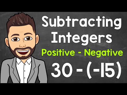 Subtracting Integers: Subtracting a Negative from a Positive | Math with Mr. J