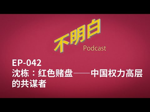 不明白播客｜EP-042 沈栋：红色赌盘——中国权力高层的共谋者