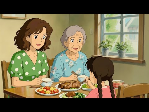 Carrying Grandma’s Gifts and a Heart Full of Love to a Sister in the City | Ghibli-Style Animation
