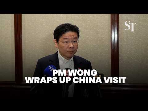 [FULL] PM Wong speaks to media about China visit and Middle East crisis