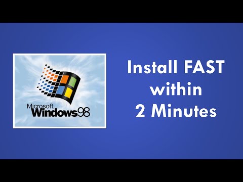 Windows 98 Quick Install with Patches and Updates