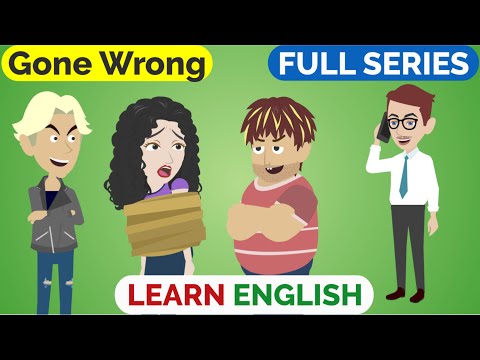 ❤️Gone Wrong Full Series | Animated stories | English Story | English Conversation | Window English