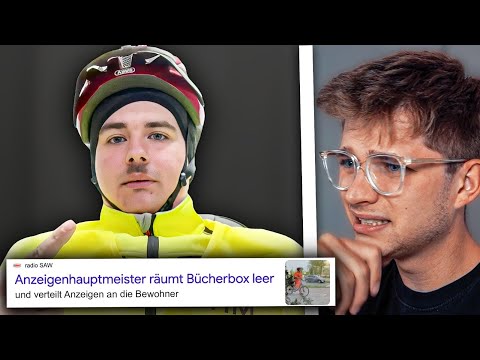 Der Anzeigenhauptmeister ist zurück und klaut Bücher…