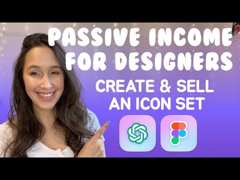 Creating an Icon Set - Passive Income for Designers [Figma & ChatGPT]