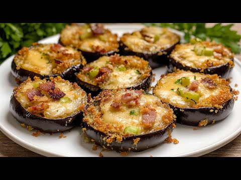 I Could Eat These Eggplants Every Day! Incredibly Easy & Delicious Recipe! No Frying!