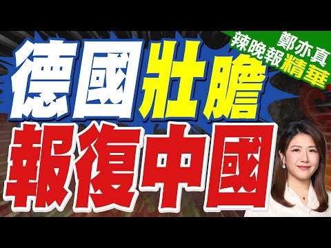 德國央行總裁揚言:得想想如何報復中國 | 栗正傑.謝寒冰.嚴震生深度剖析?【鄭亦真辣晚報】精華版@中天新聞CtiNews
