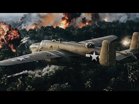 The "Flying Artillery" That Smashed The Fortress of Rabaul [RESTORED & COLORIZED WWII HISTORY]