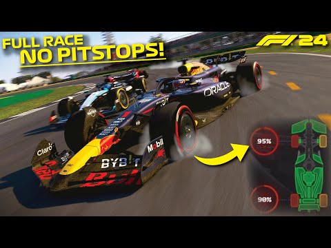 Can I Beat 0% AI Only Using ONE SET of Tires? | F124