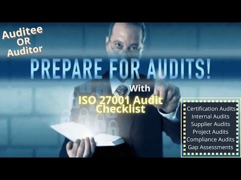 ISO 27001 Organization Audit  Checklist | Covers All Critical Departments
