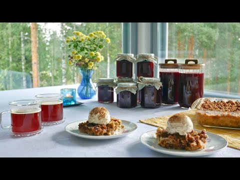 Slow Living Vlog🌸Gooseberry Crumble🍇🥧Homemade Jam🍯Baked Chicken with Gooseberry Sauce🍽️🍗