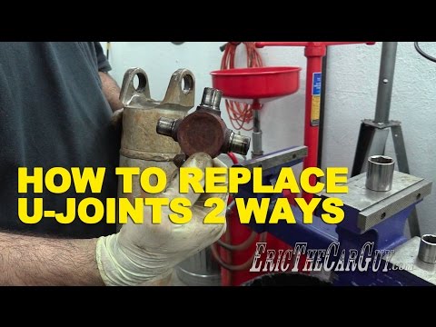 How To Replace U-Joints 2 Ways
