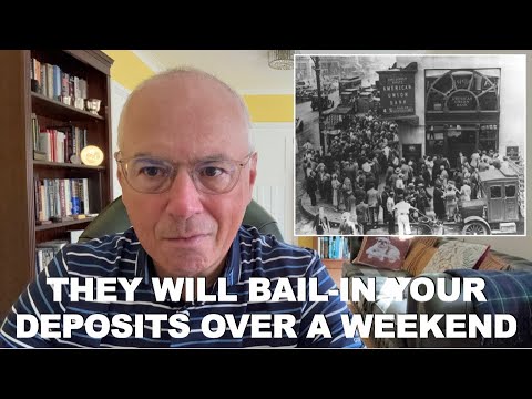 Derivatives Time Bomb and Bail-In Legislation Hang Over the Banking System.