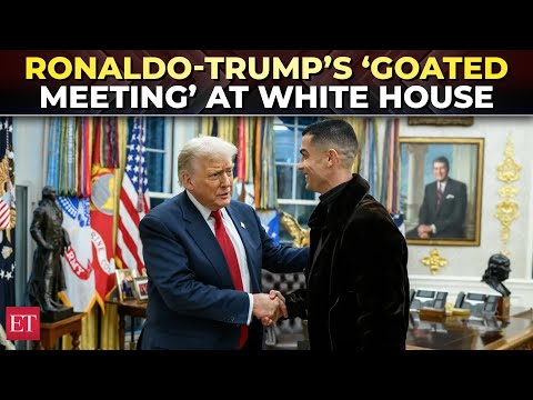 ‘GOATs UNITED’? Ronaldo ‘thanks’ Trump for White House dinner invitation, gets Golden Key | Watch