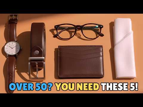 “A Man’s Identity After 50 5 Accessories That Elevate Dignity and Confidence”