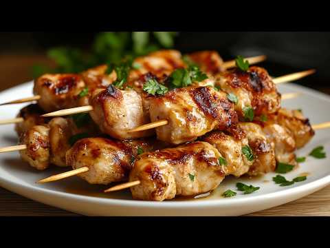 Try Chicken skewers this way! You'll be surprised! I cook it every week!