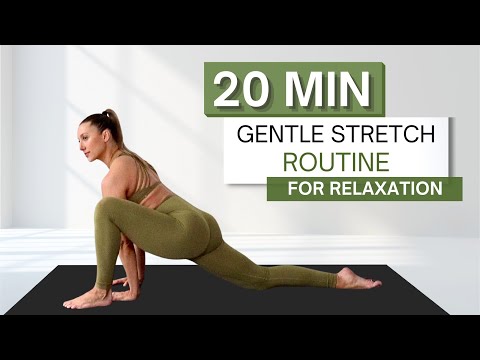 20 min GENTLE STRETCH ROUTINE | Relaxation and Flexibility | Pregnancy Friendly