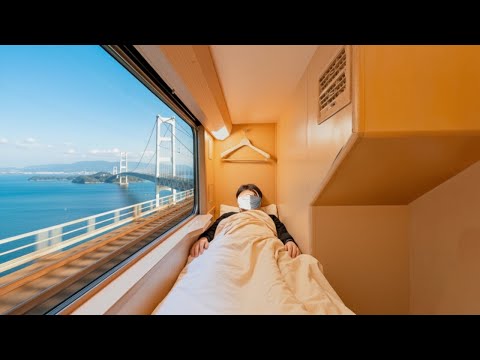 2 Days on Japan’s Capsule Sleeper Train! | 🇯🇵 Sunrise Express Journey