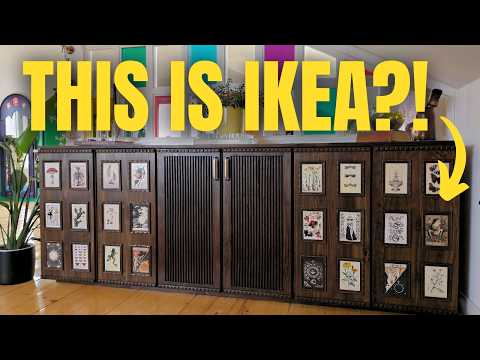 *IKEA HACK* DIY DARK ACADEMIA Cabinet | Apothecary Inspired ✨