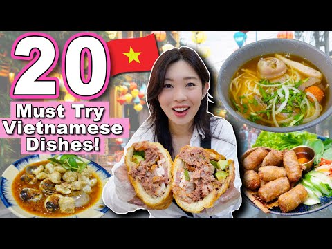 20 Vietnamese Dishes You Have To Try! 🇻🇳