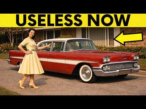 25 WEIRD OLD Car Features That Are USELESS NOW
