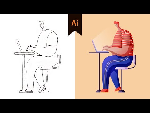 Character Illustration #03 - Design Workflow in Illustrator (Tutorial)