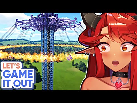WTF IS THIS THEME PARK!? | Let's Game It Out First Time Reaction