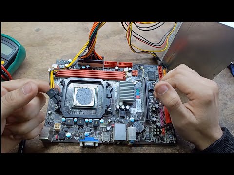 Biostar No Power on Motherboard Repair Full Explain || Biostar Motherboard 12v Shorting Repair ||