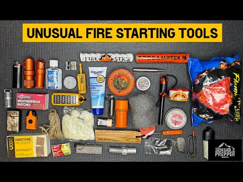 15 Unusual Fire Starting Tricks