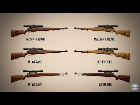 Every WW2 Sniper Rifle EXPLAINED in Just 14 Minutes(The Ultimate List)